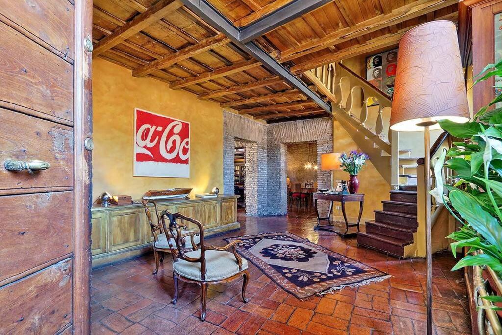 Spectacular Luxury Flat In Trastevere Roma Eksteriør bilde