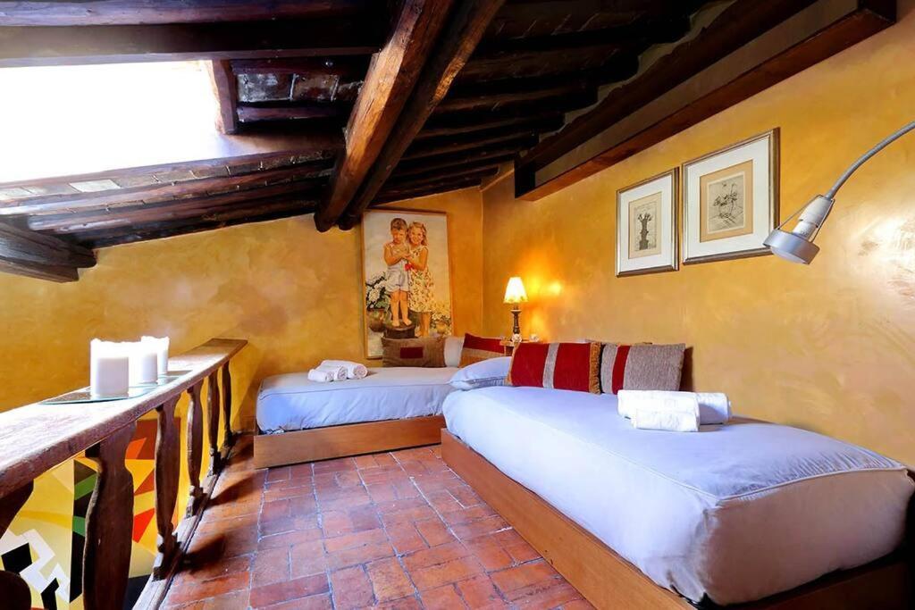 Spectacular Luxury Flat In Trastevere Roma Eksteriør bilde