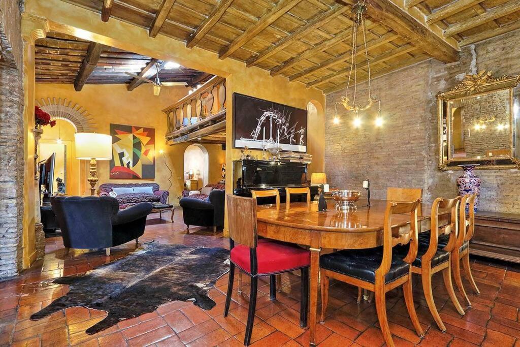 Spectacular Luxury Flat In Trastevere Roma Eksteriør bilde