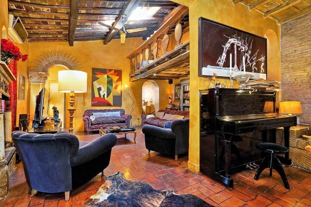 Spectacular Luxury Flat In Trastevere Roma Eksteriør bilde