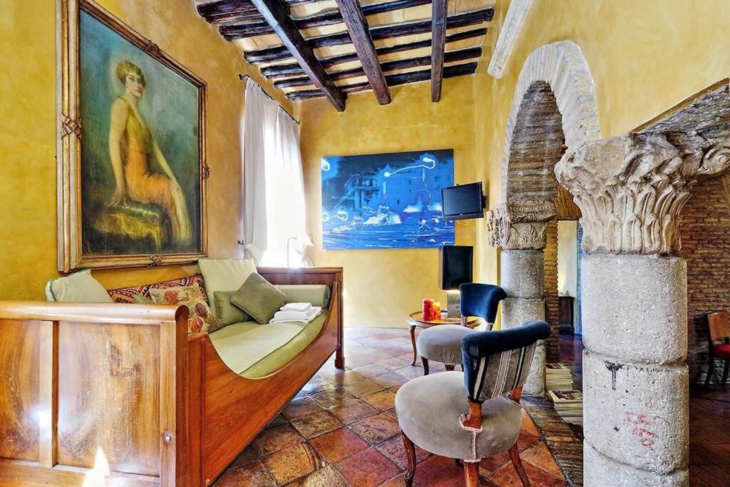 Spectacular Luxury Flat In Trastevere Roma Eksteriør bilde