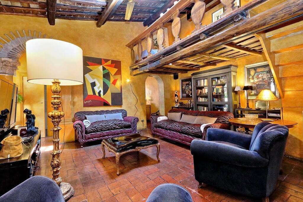 Spectacular Luxury Flat In Trastevere Roma Eksteriør bilde